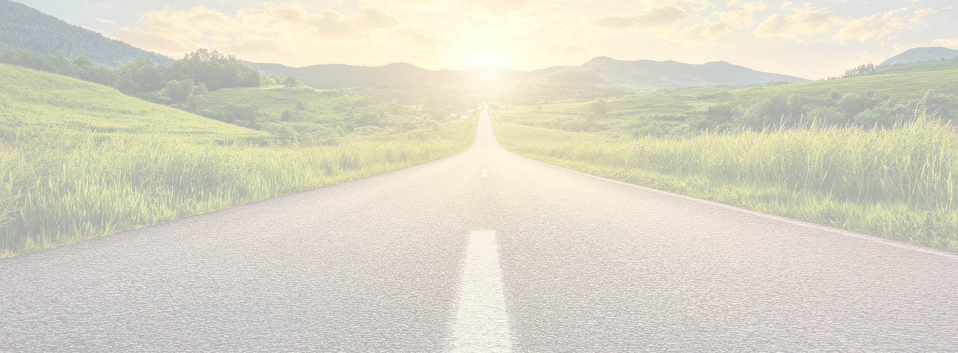 road to a mountain