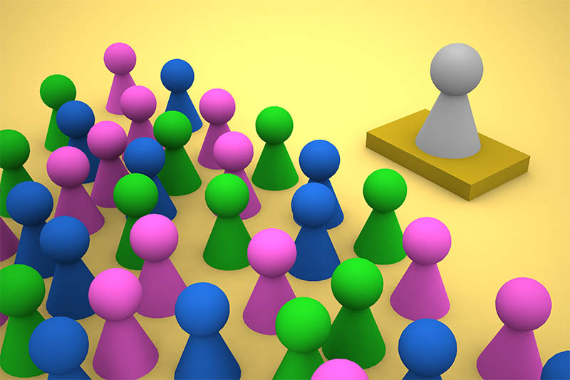 leading a group